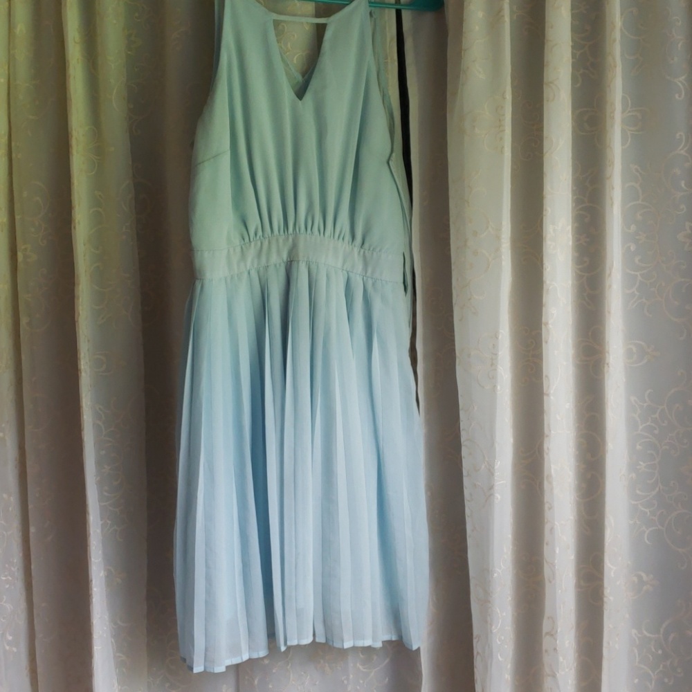 Light blue dress